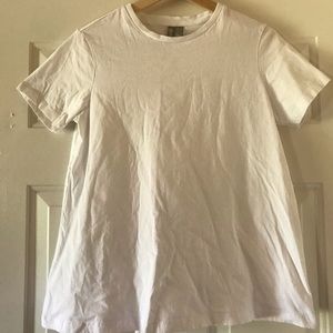 ASOS, white short sleeved maternity tee, size S